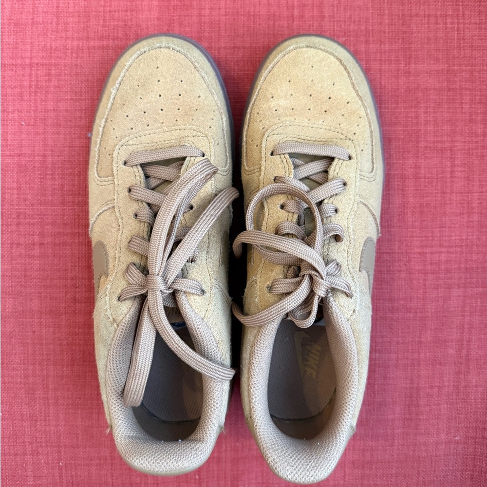 Nike Air Force 1 LV8 Brown Low-Top Sneakers - Picture 3 of 8